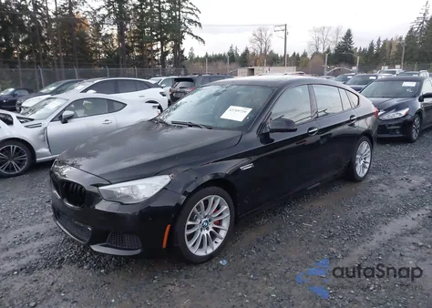 2016 BMW 550I Gran Turismo xDrive z USA, uszkodzony, nr VIN WBA5M0C52GD085151